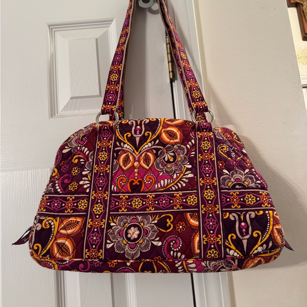 Vera Bradley Safari Sunset Shoulder Handbag